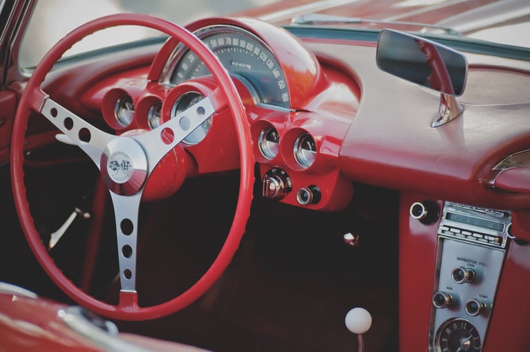 How do you restore a Corvette with dry ice?