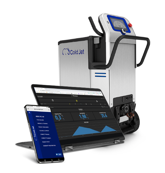 Cold Jet CONNECT® - the smart choice for support, training, and analytics