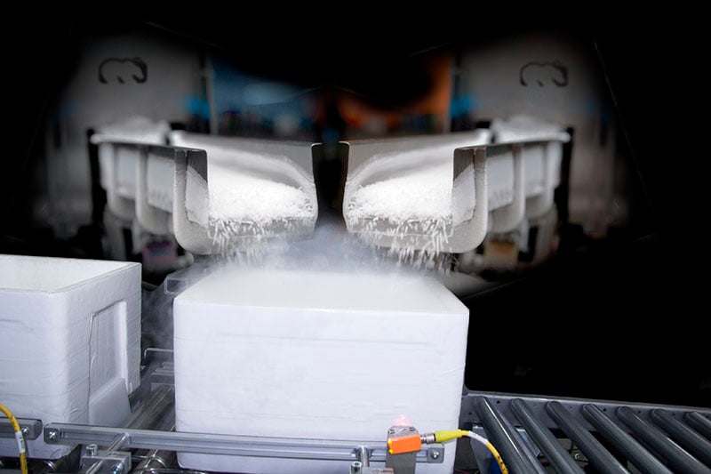 dry ice dosing