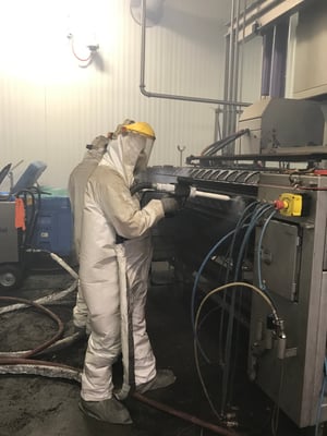 Dry Ice Blasting Food Facility