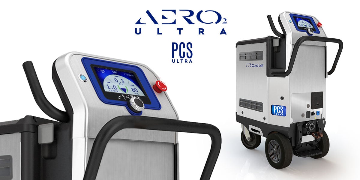 cold jet aero2 pcs ultra dry ice blaster