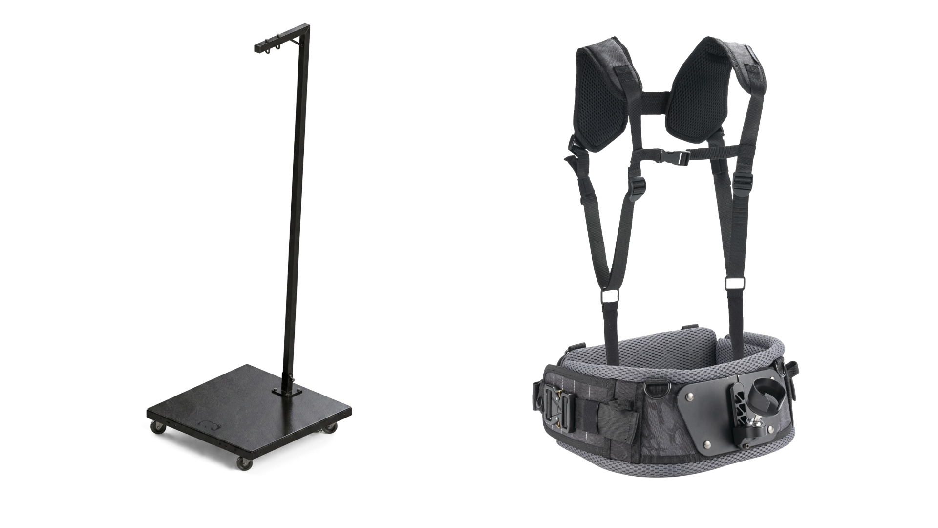 Cold Jet TEC1200 hose hanger cart and applicator vest