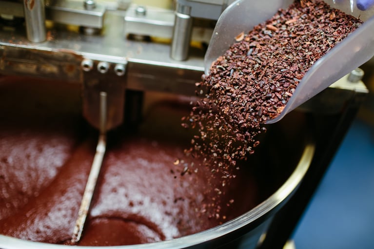 Chocolate facility reduces cleaning time by 60% with dry ice blasting