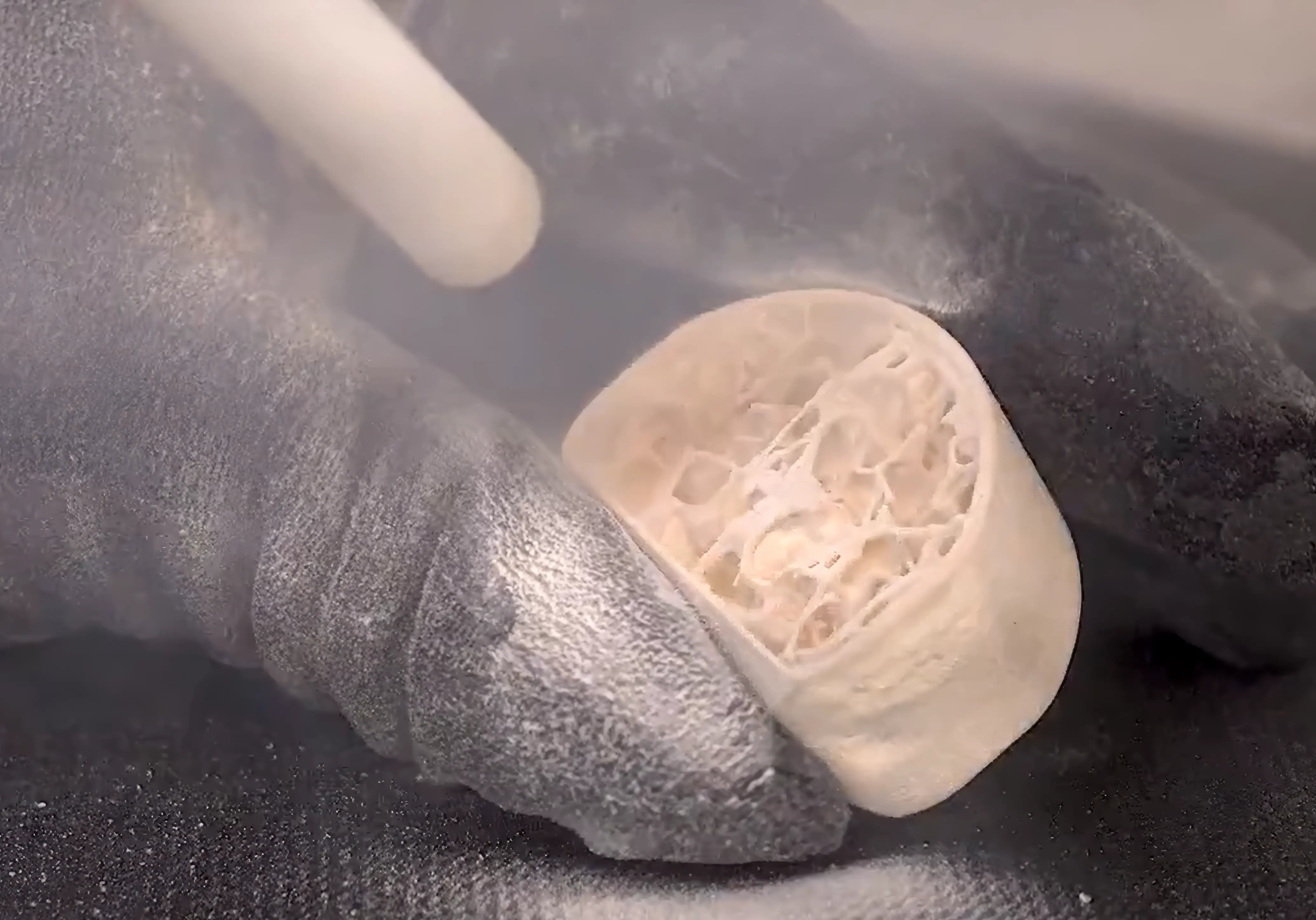 deburr 3d printed ALIF part