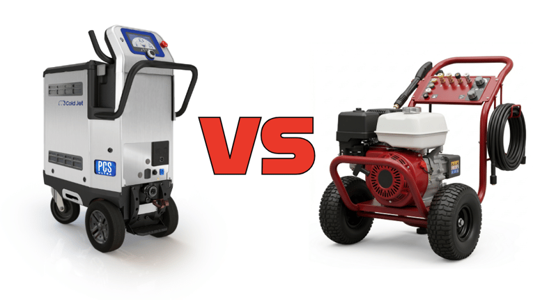dry ice blasting vs pressure washing