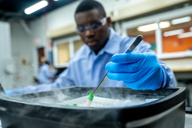 dry ice in life sciences